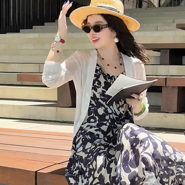 【Linda姐高端线】新款时尚轻奢气质显瘦上衣针织开衫AS5ZKS0160