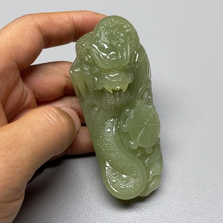 吊坠(不含链)未镶嵌和田玉天*路