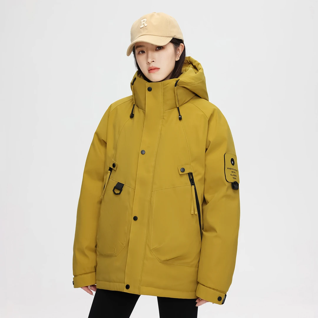 冬季加厚保暖羽绒服