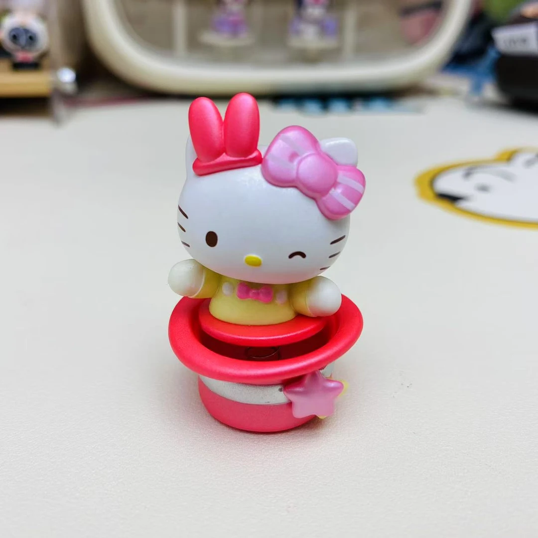 三丽鸥家族惊奇魔术帽系列萌趣豆正版盲盒摇摇手办摆件