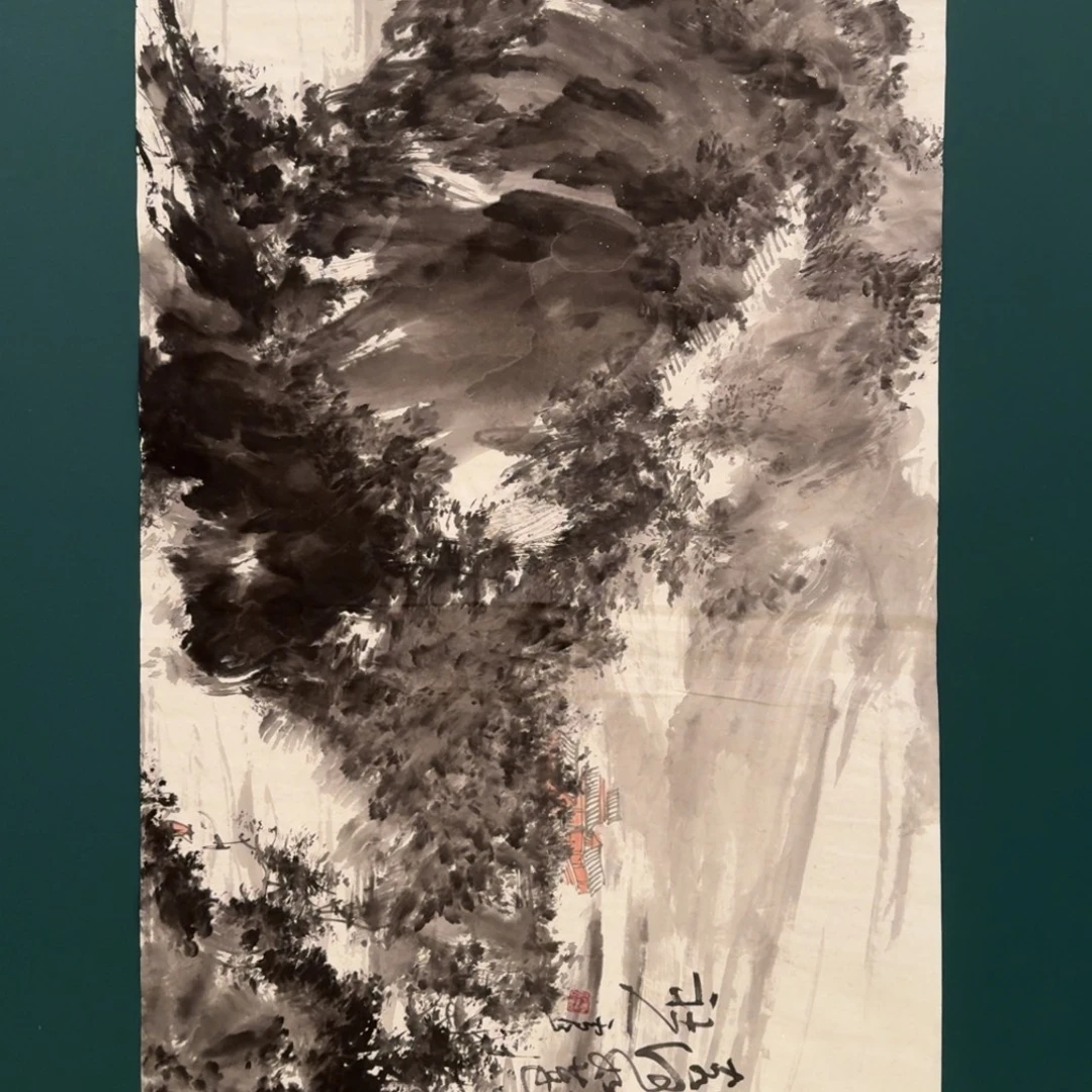 书法雷公的国画作品
