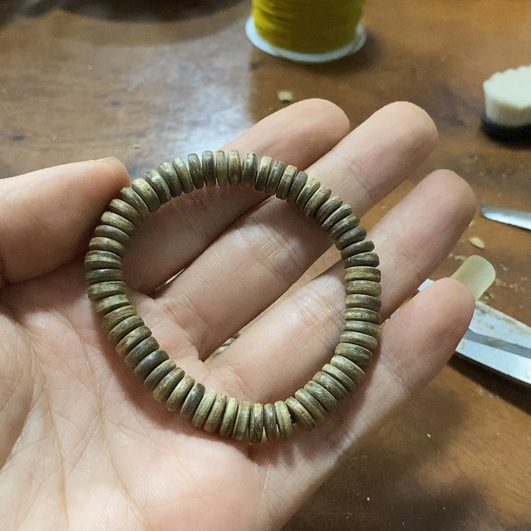 缅甸红土片珠一条（福利111305