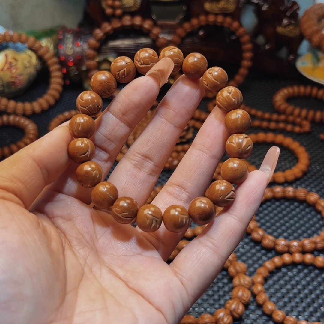 手串桃核12精品光珠