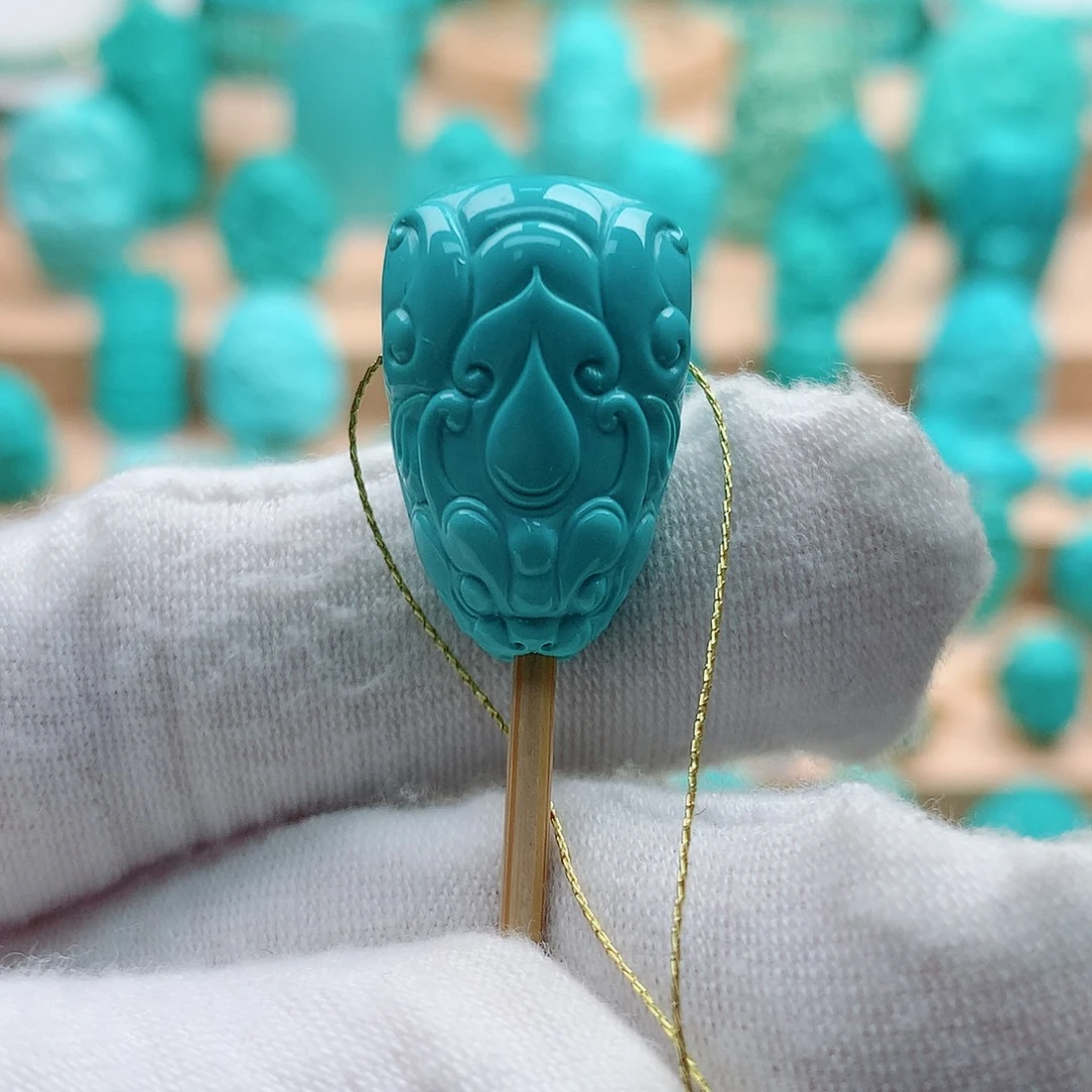 绿松石未镶嵌配饰