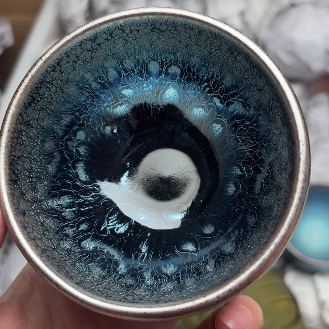 茶盏微瑕建盏主人杯一只