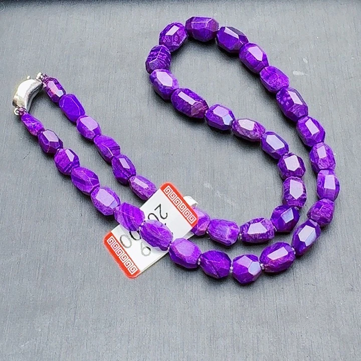 苏纪石（舒俱来）颈饰未镶嵌项链