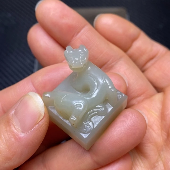 和田玉挂件未镶嵌图*