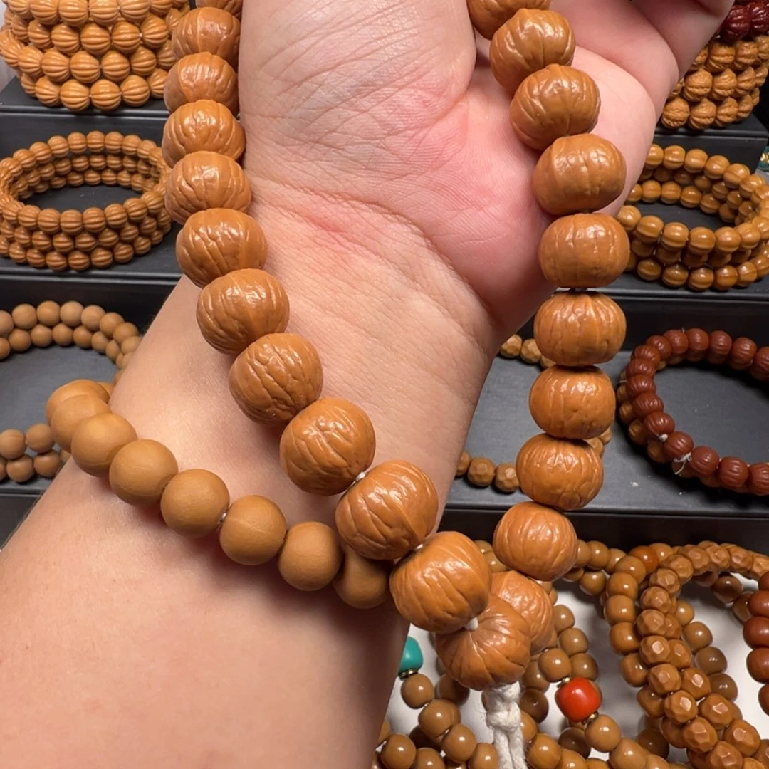 王***）手串猴头核桃双歧王者南瓜手持