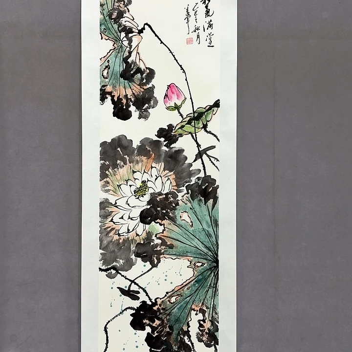 国画亲笔手绘放心去藏