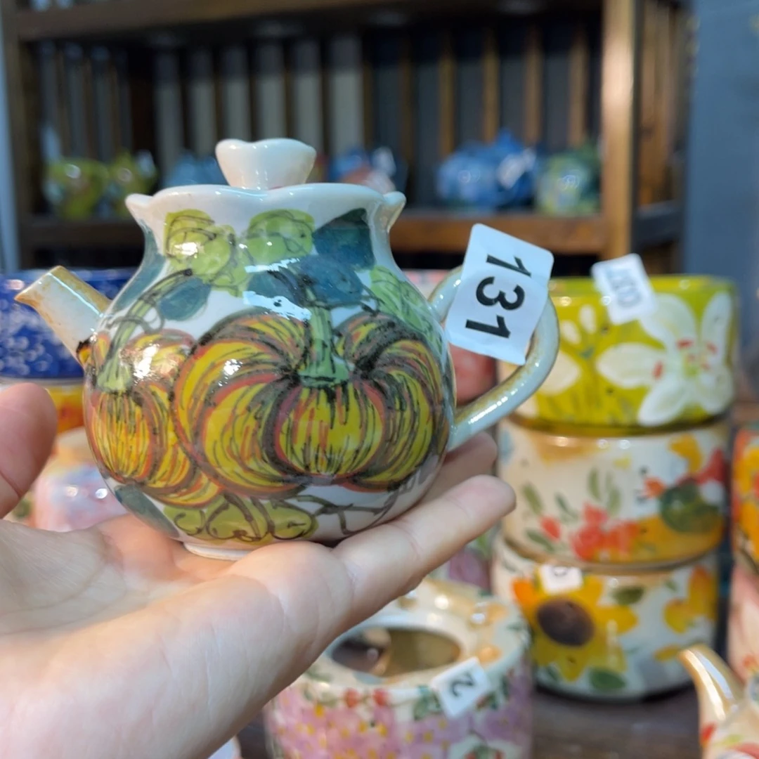 杯素浅陶瓷手工手绘