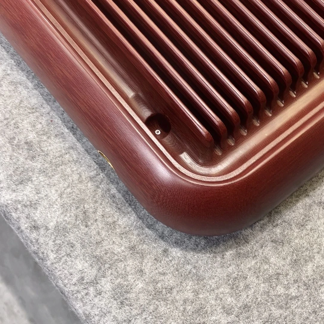 自***好电木茶盘红檀色80/40/5
