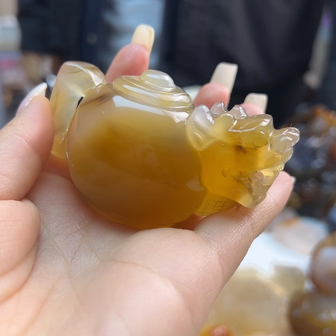 玛瑙/玉髓未镶嵌吊坠(不含链)