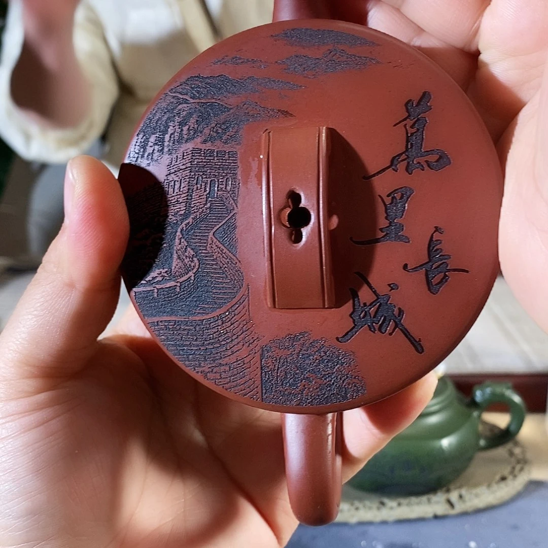 紫砂茶案宜兴紫砂壶和我一样都