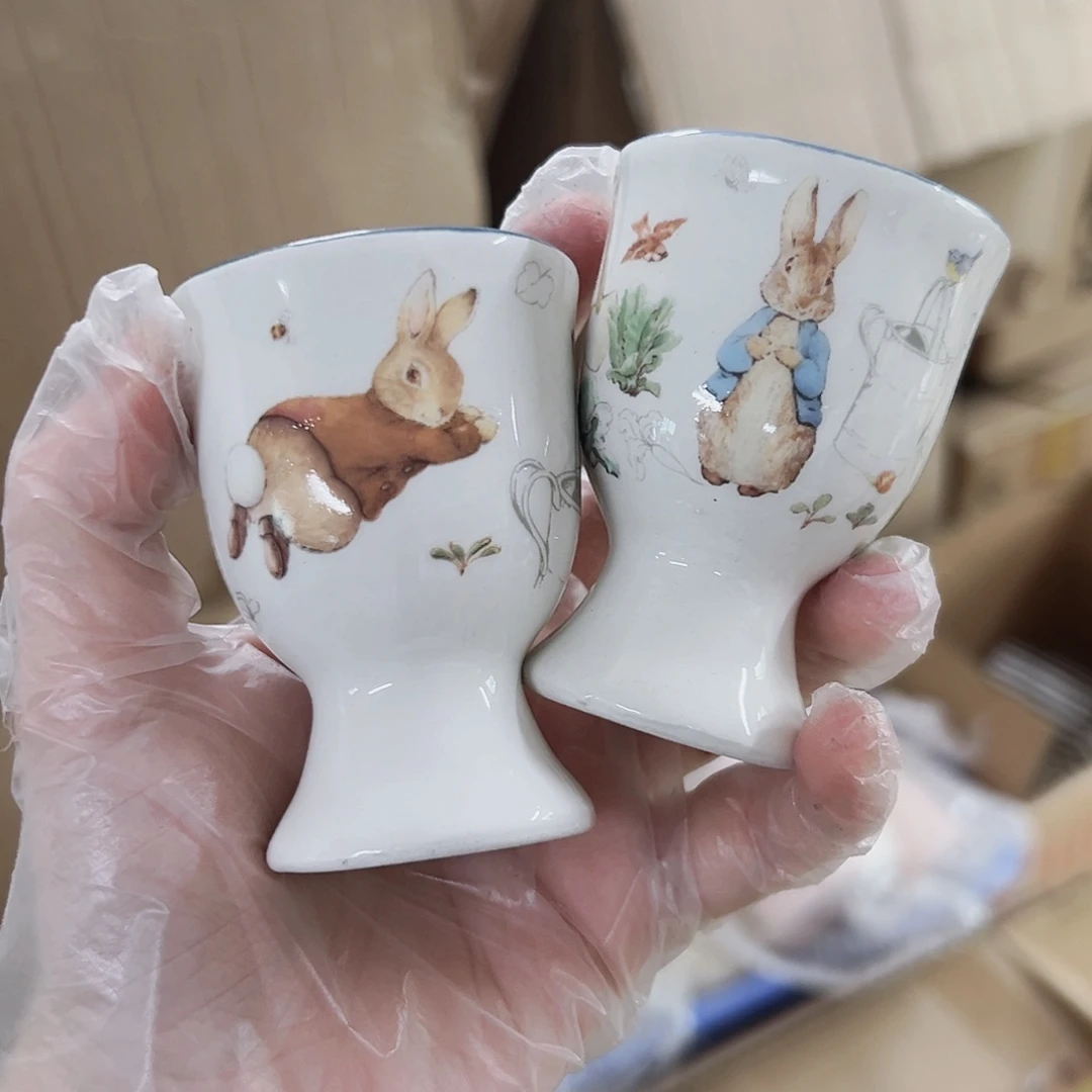 瓷片微瑕满20包邮可爱