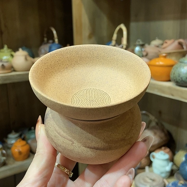 柴烧老岩泥高端茶器