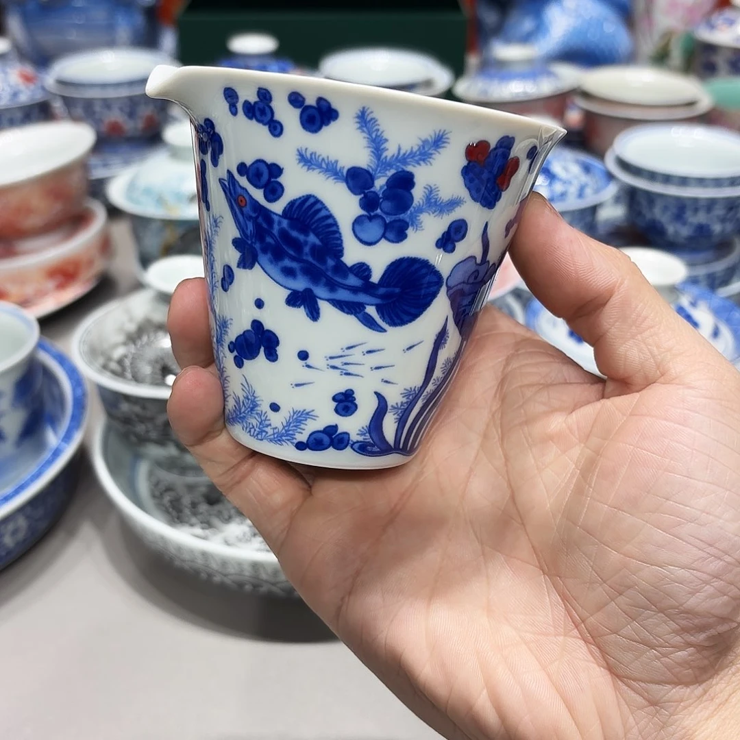 盖碗景德镇高温茶具