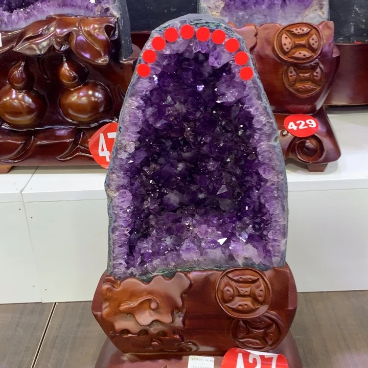 紫晶大型摆件（非配饰）未镶嵌