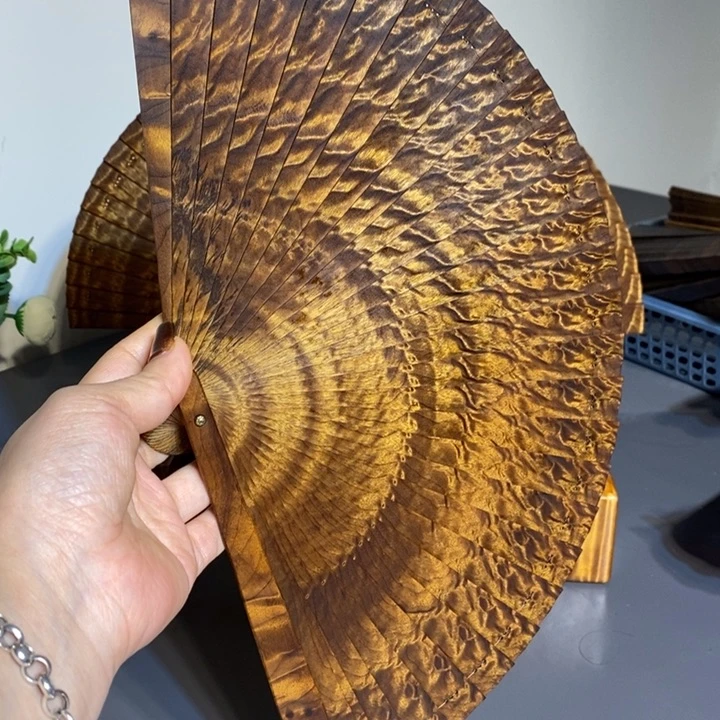 金丝楠金丝楠木扇子