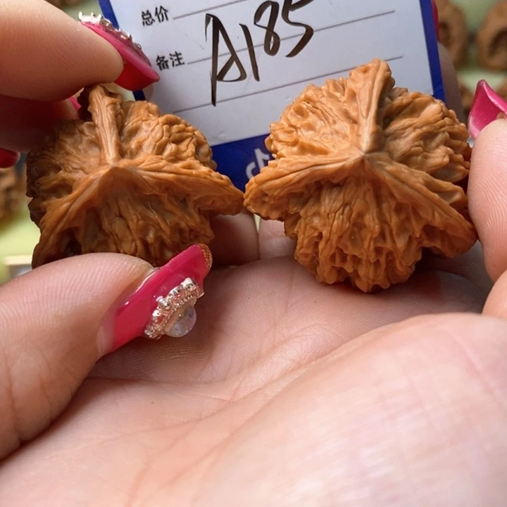 桃核吊坠锐三棱三棱三棱