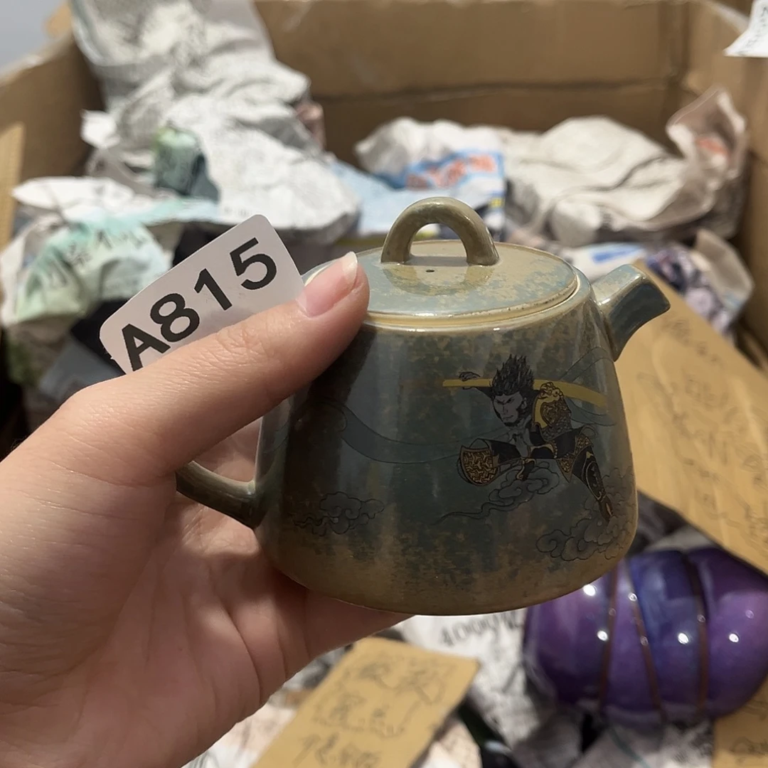 白***天瓷片茶摆件工艺品摆件666