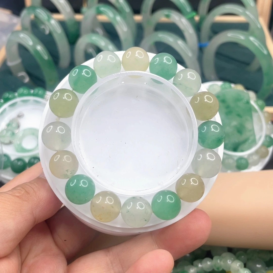 未镶嵌手串石英质玉