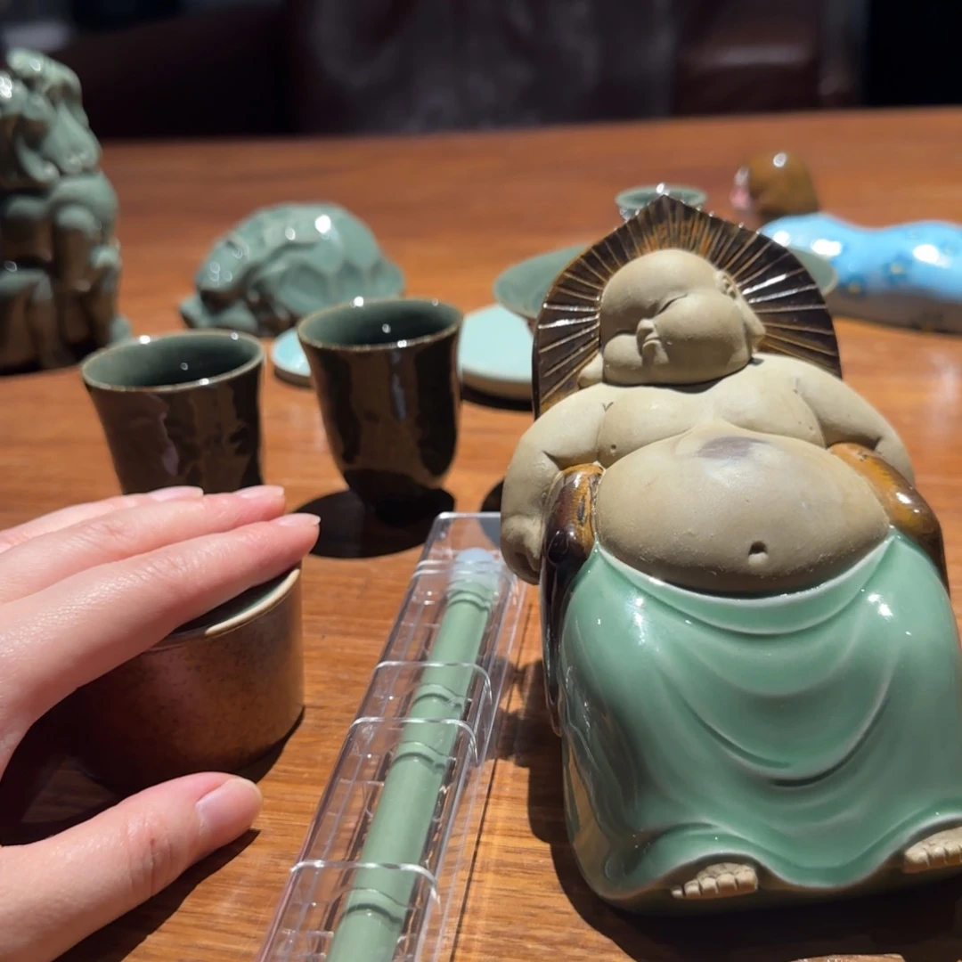 小***麦小叶玩泥巴手工茶器