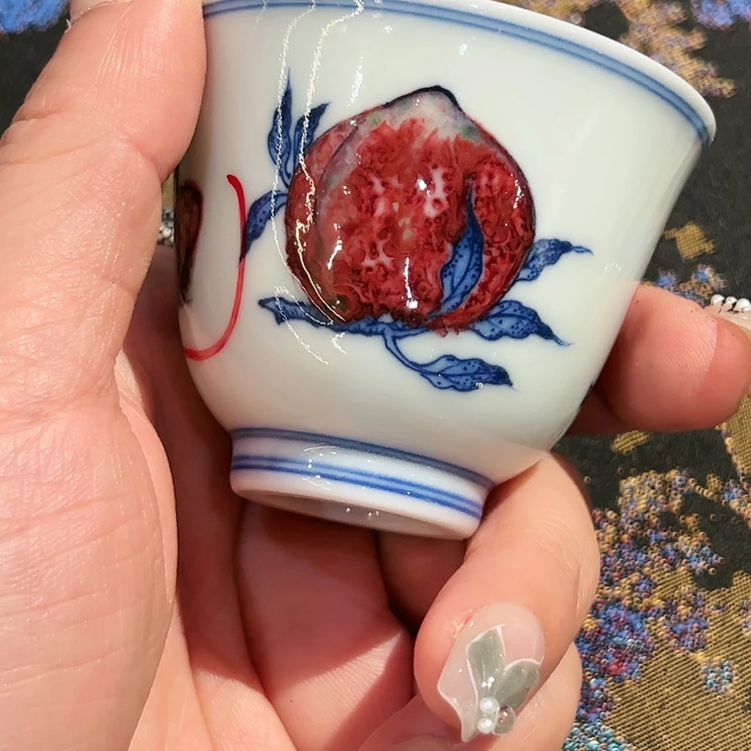 微瑕臻玉古坊原矿孔雀石釉里红