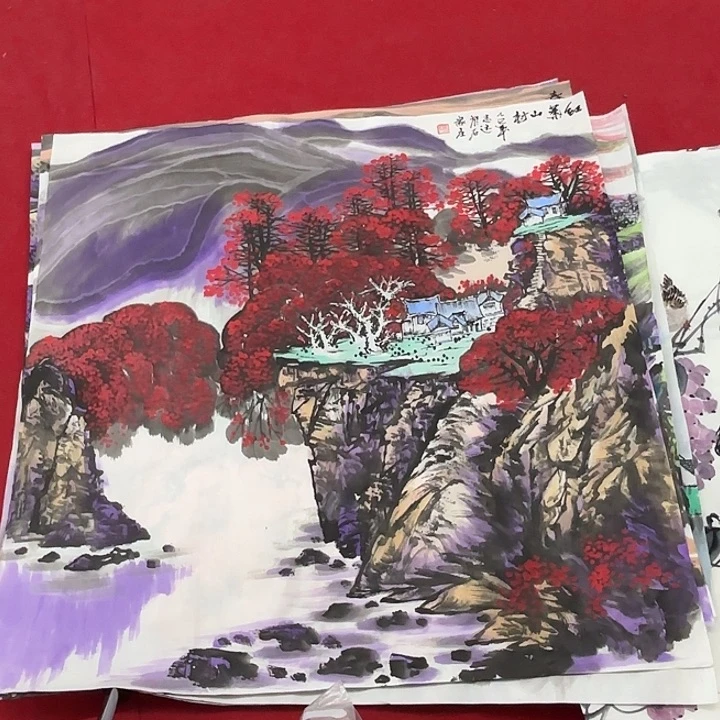 国画花鸟等图案和造型各