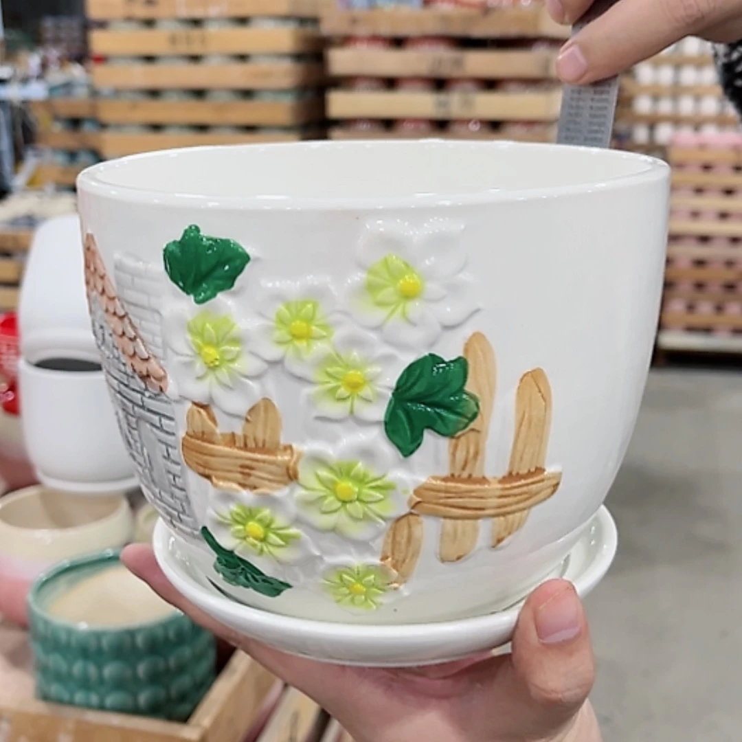 【闪购商品】陶瓷花盆