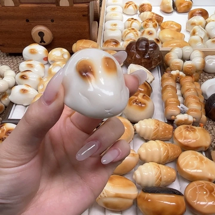 菩提根/象牙果手串11.3.51象牙果把件兔子