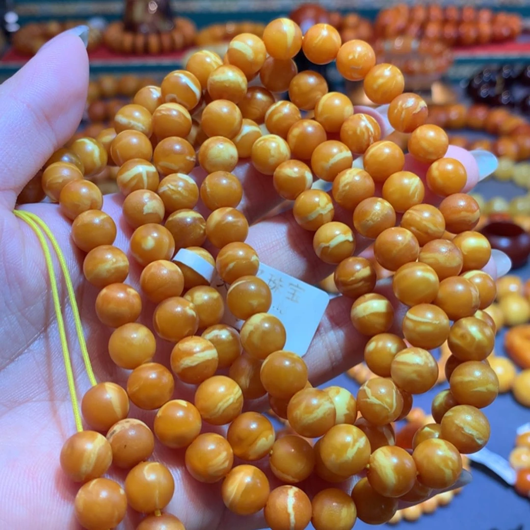 【闪购商品】未镶嵌蜜蜡手链蜜蜡手链