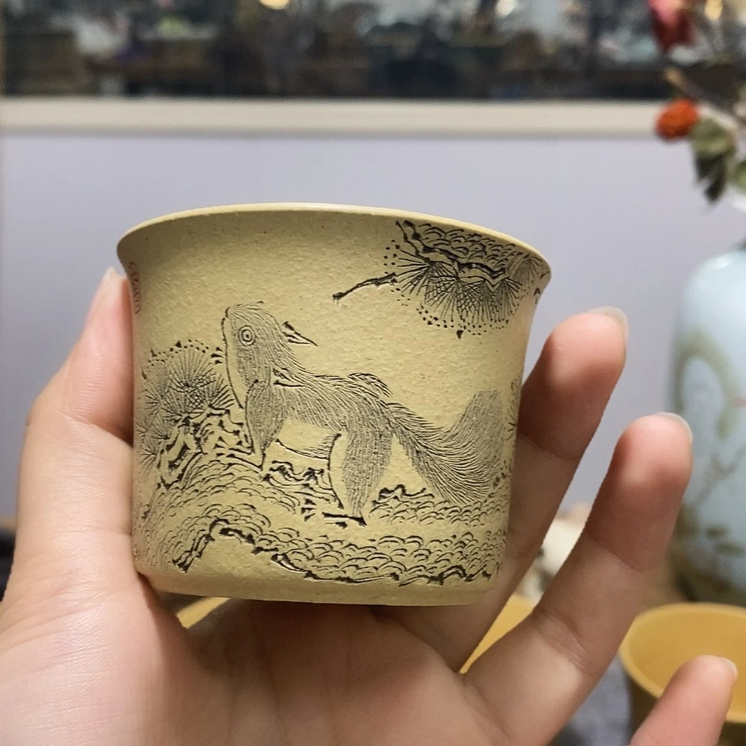 茶杯紫砂宜兴紫砂杯