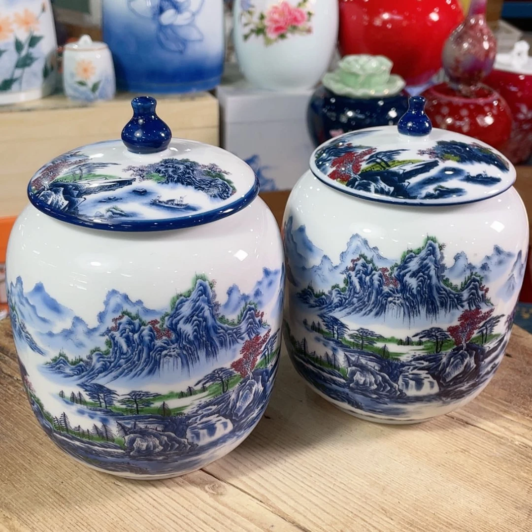 【闪购商品】罐陶瓷茶叶罐密封罐