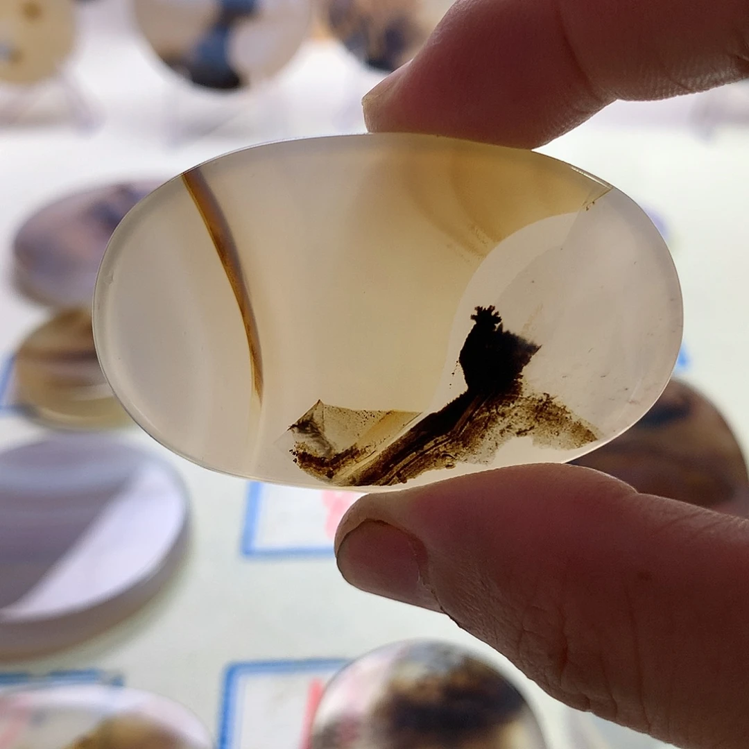 未镶嵌玛瑙/玉髓珠宝半成品