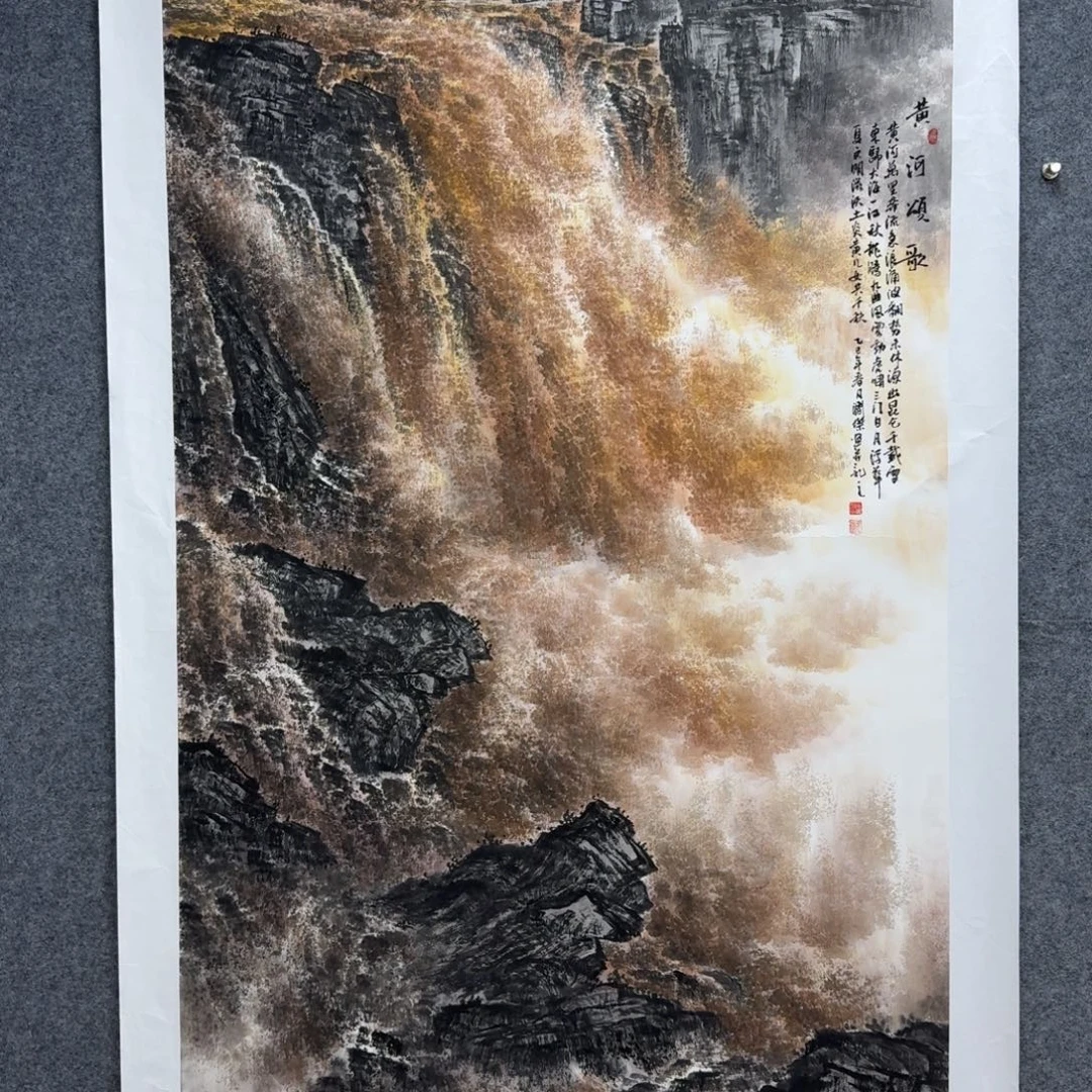 国画花鸟山水国画作品