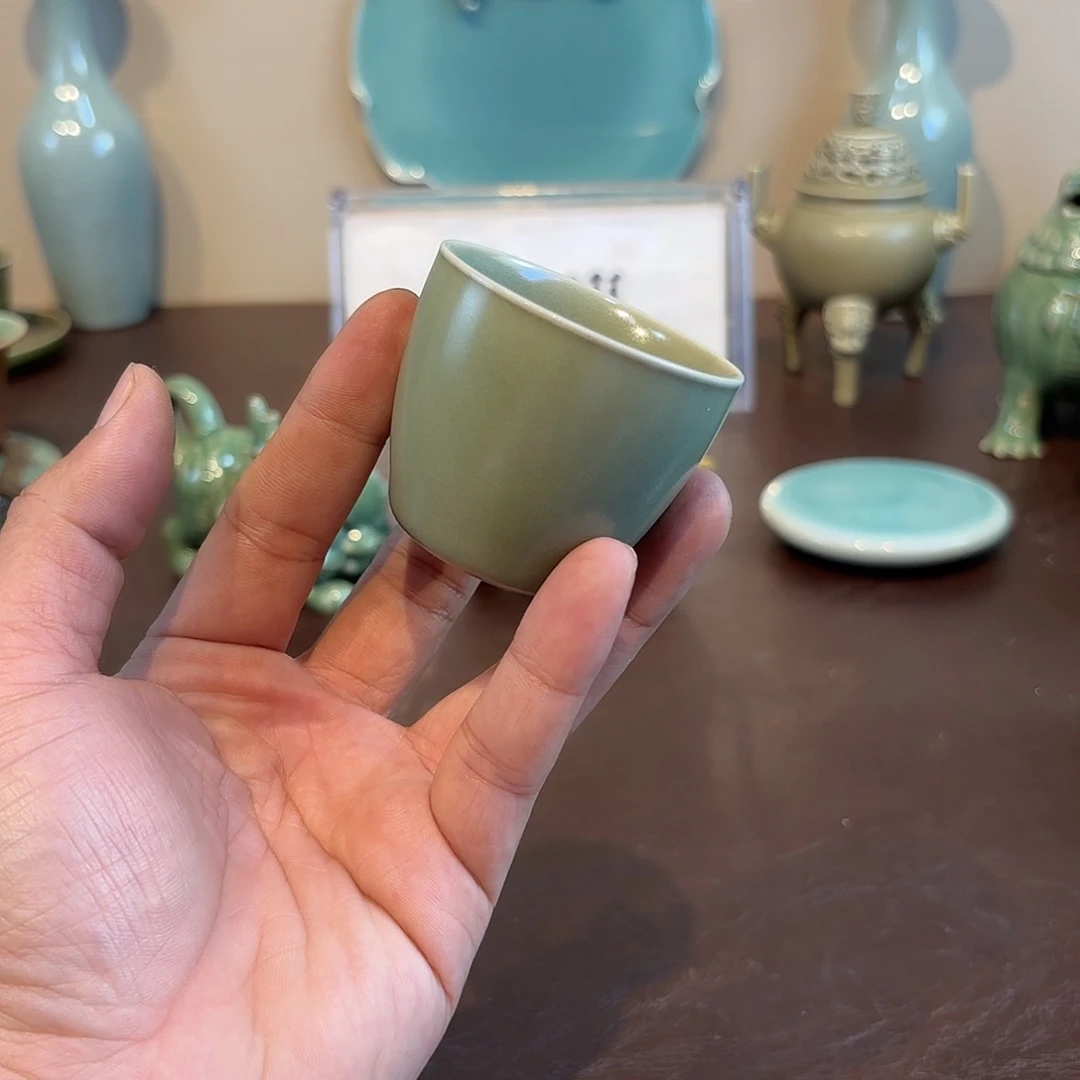 瓷片龙泉青瓷了我青瓷