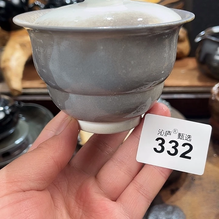 沁庐柴窑古法柴烧全手工茶具