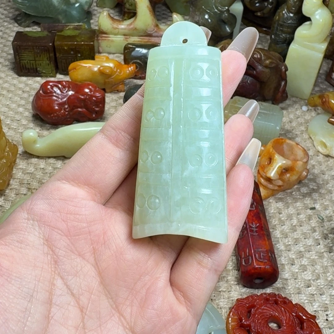 吊坠白玉菩提挂件