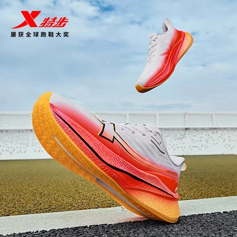 特步2000公里3代丨耐磨跑步鞋透气减震男鞋大魔王两千公里三代