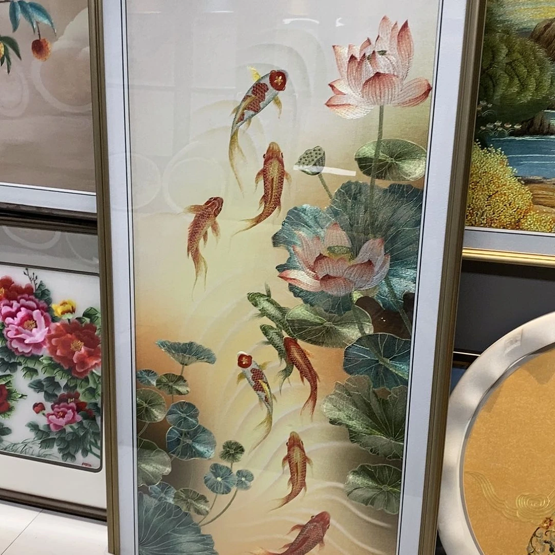 竖款金色实木包安装
