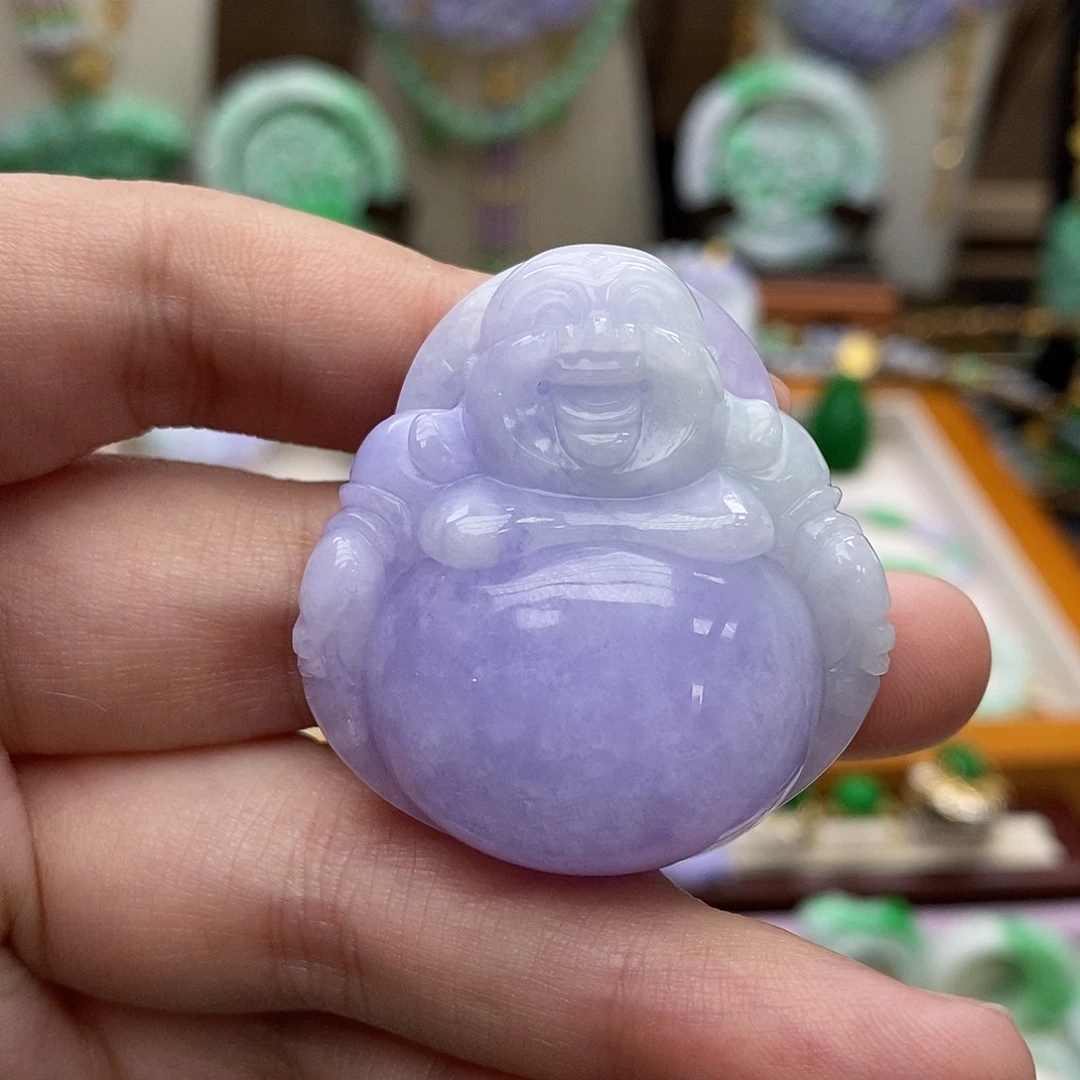 翡翠未镶嵌颈饰吊坠