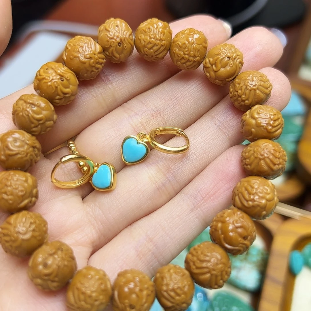 清***）吊坠猴头核桃猴头核桃