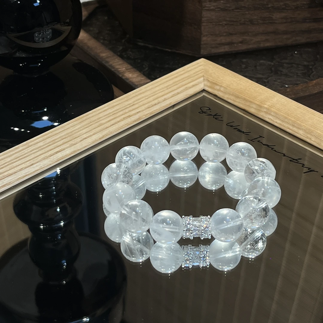 【金希希大水晶】3344 白色幽灵13mm 多样性发其一