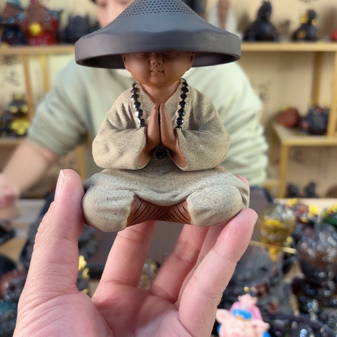 紫砂茶宠紫陶树脂茶宠摆件