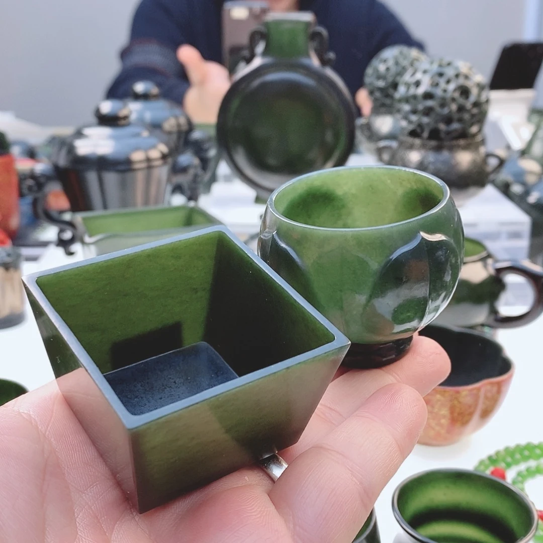 和田玉（青玉）把件未镶嵌S****?