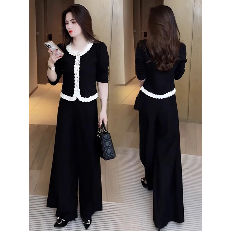 La babite甜美小香风长袖T恤女花边打底衫2025秋季爆款减龄