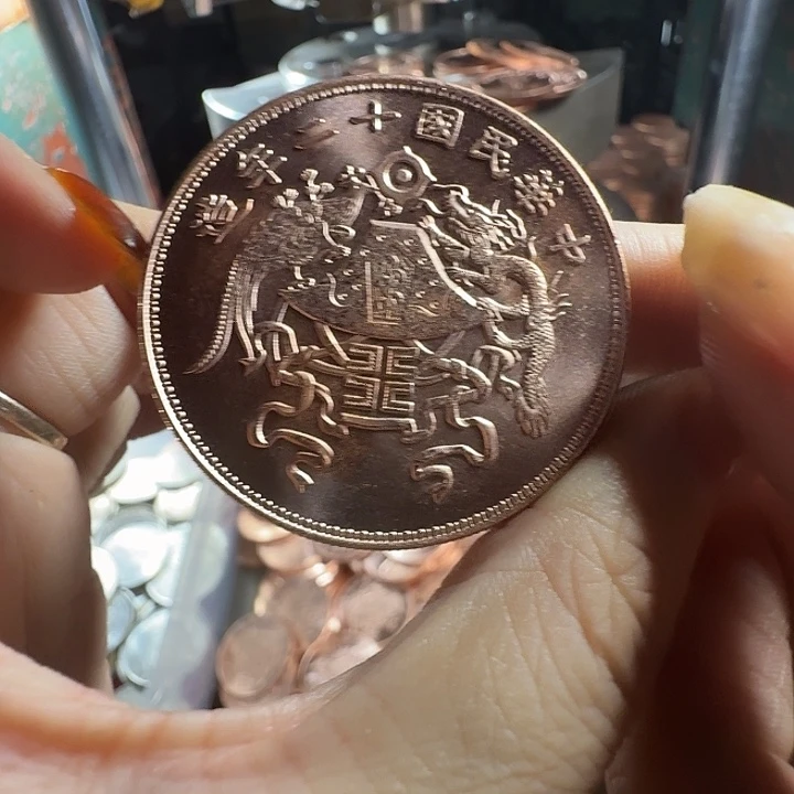 铜双面定制龙凤纯紫铜