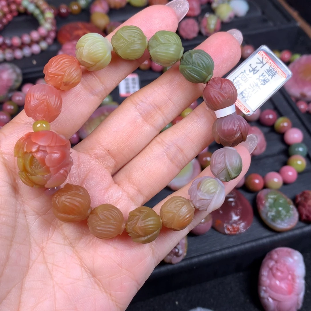 玛瑙/玉髓未镶嵌手链