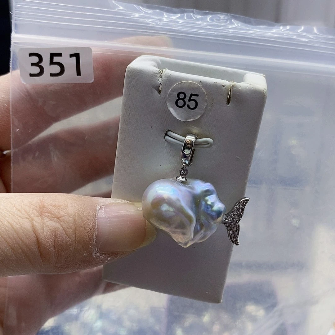 颈饰合金淡水珍珠