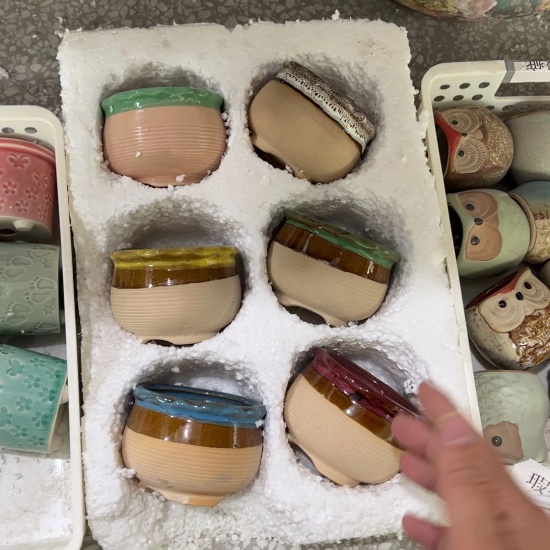 陶瓷陶瓷多肉花盆@@1